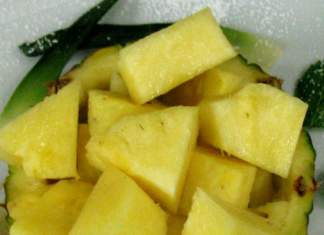 Dessert ananas 518