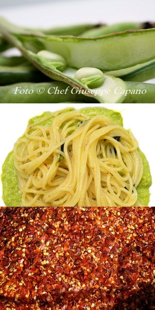 Panorama spaghetti al peperoncino e fave 318