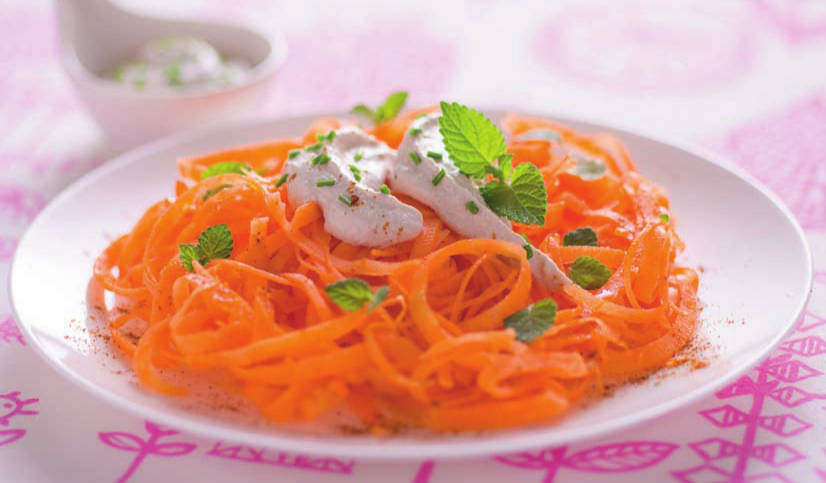 spaghetti di carote