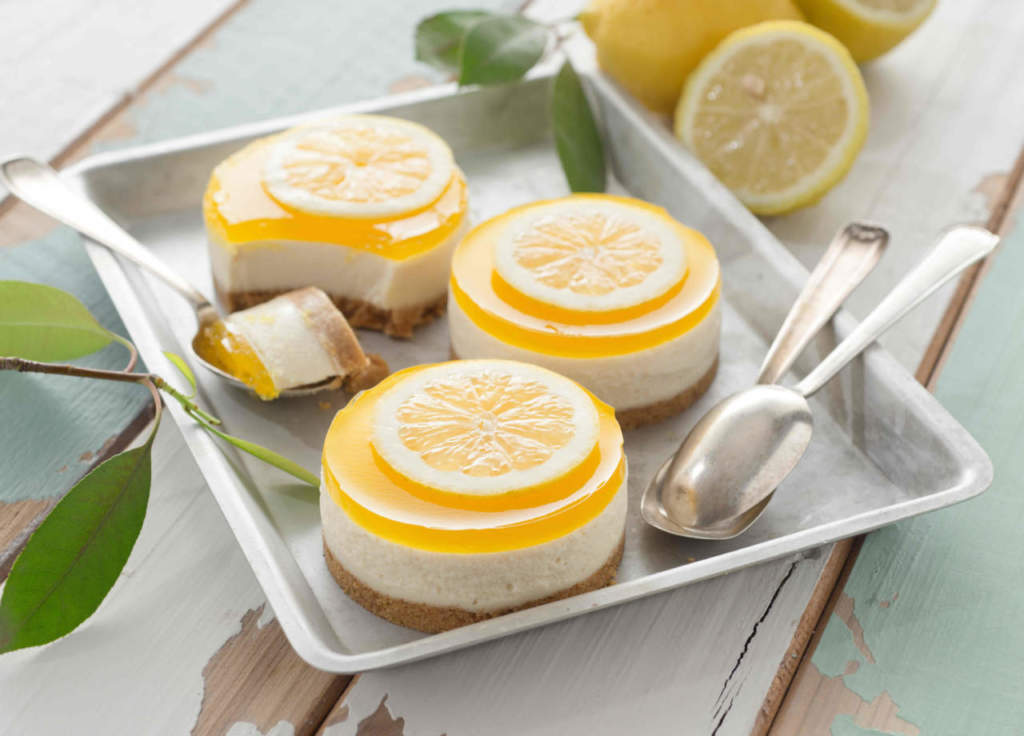 Mini Cheesecake Vegan Al Limone Cucina Naturale