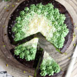 Torta verde vegan e senza glutine