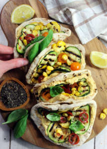 Tacos di farro con ripieno vegan