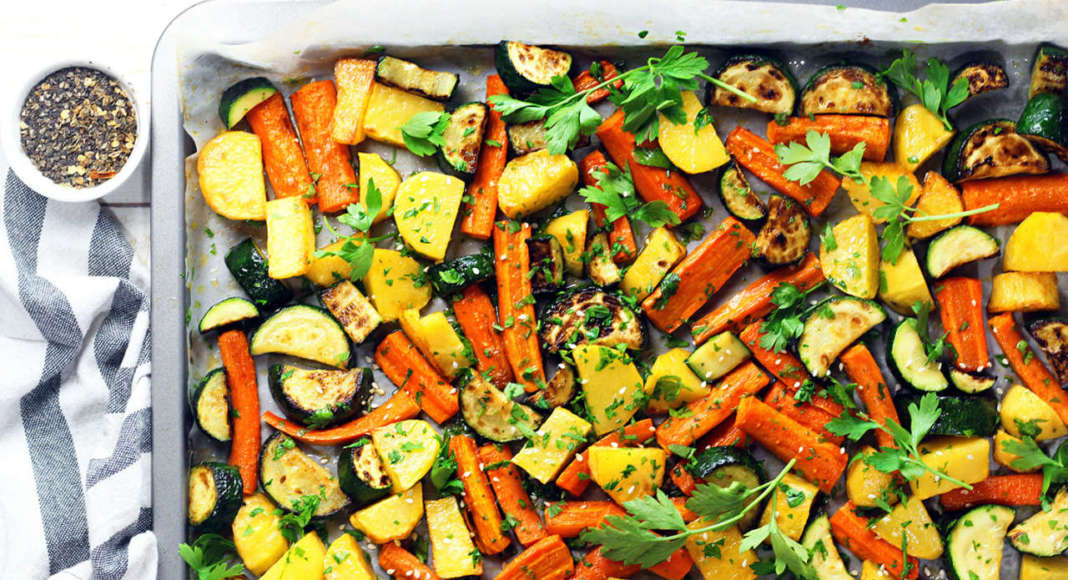 Patate, carote e zucchine al forno
