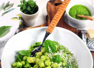 Pesto vegan di spinacini