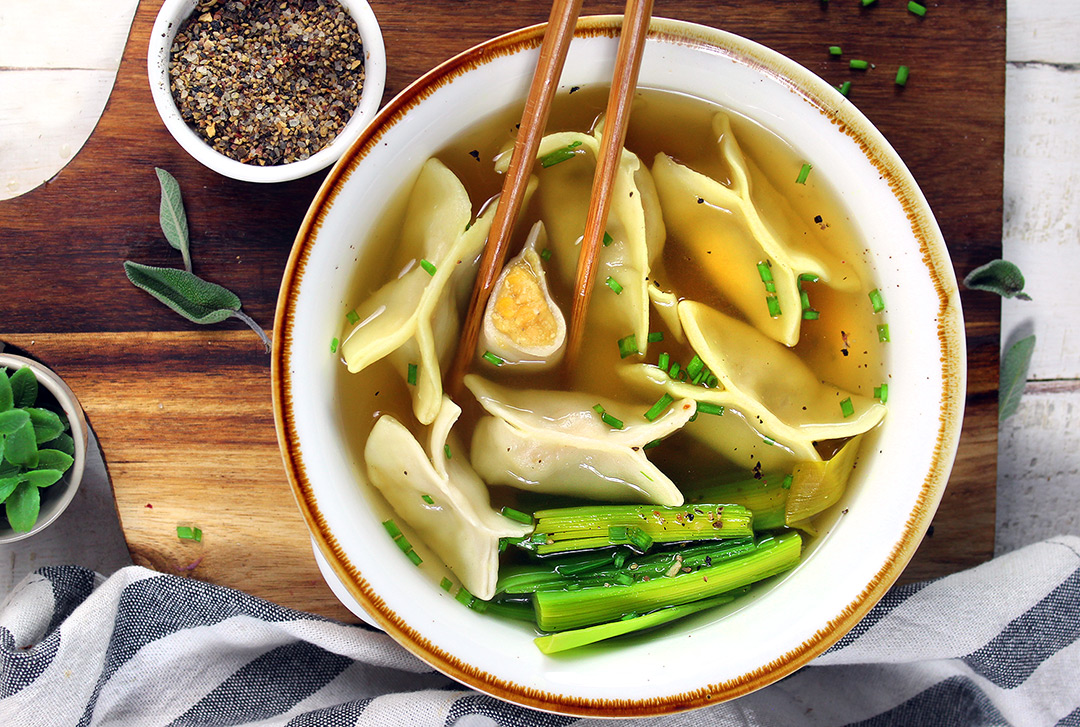 Ravioli cinesi vegetariani - Blog di Per appassionati di cucina